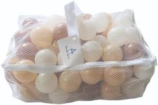 Wonder Space Soft Pit Balls, Chemical-Free Crush Proof Plastic Ocean Ball, BPA Free with No Smell, Safe for Toddler Ball Pit/Kiddie Pool/Indoor Baby Playpen (100 Balls, Mixed - Coffee)