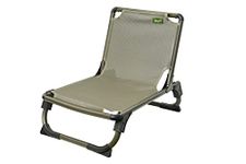 Shakespeare Skp Superlite Chair, Folding Chair for Fishing, Outdoor, Camping Chair, Coarse Fishing, Carp, Unisex, Brown/Green