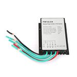 Wind Turbine Generator, FW12/24 12/24V 300W/600W Wind Turbine Generator Automatic Charge Controller Regulator Waterproof IP67wind turbine controller