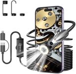 Dual-Lens Endoscope Inspection Came