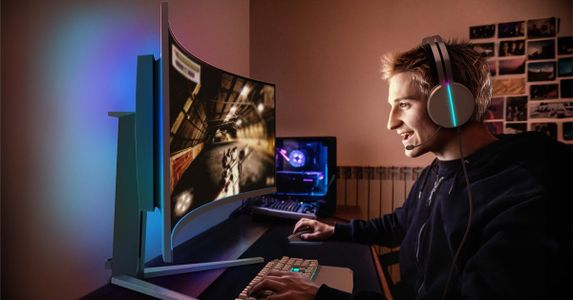 Philips Evnia 49" Curved OLED Gaming Monitor – DQHD, 240Hz, HDR400, USB-C