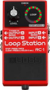 BOSS RC-1 Loop Station Guitar Pedal – Compact Effects Stompbox