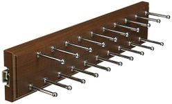 Easy Track Ra1200-T Sliding Tie Rack, Truffle