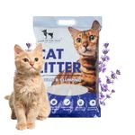 HUFT Natural & Clumping Cat Litter - Lavender - 5 kg