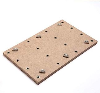 Genmitsu CNC MDF Spoilboard Table for 3018 CNC Router Machine, Compatible with 3018-PRO, 30 x 18 x 1.2cm (11-4/5''x 7''x 1/2''), M6 Holes (6mm), Screws and Nuts Included