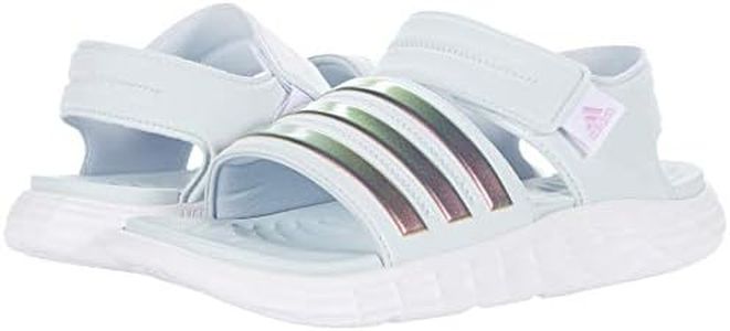 adidas Duramo SL Sandal Halo Blue/Iridescent/White Men's 13 Medium