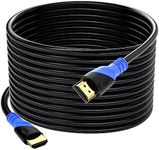 4K HDMI Cable 20M - Rommisie (HDMI 2.0,18Gbps) Ultra High Speed Gold Plated Connectors,Ethernet Audio Return,Video 4K,Full HD 1080p 3D Arc Compatible with UHD TV Monitor Laptop Xbox PS4/PS5 ect