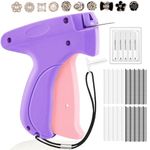 wohot Stitch Gun for Clothes Stitchy Quick Clothing Fixer, Mini Stitch Machine Sewing Tagging Gun, Stitch Gun+3000 Micro Fasteners(5mm)+5 Needles+10 No Sew Safety Pins for Sewing Clothing