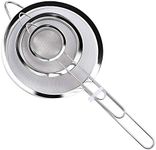 Fine Wire Mesh Kitchen Sieve Set 7/