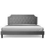 Queen Size Bed Frame Upholstered Lo