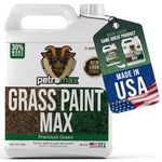 PetraTools Grass Paint Max Strength, Green Grass Lawn Spray & Dog Spot Repair, Lawn Paint, Spray on Grass, Green Lawn Spray, Grass Paint for Lawn, Lawn Spray Paint, Green Dye for Lawn (1 Gal)