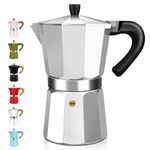 DITOSH 14 Cup Aluminum Espresso Stovetop Moka Pot Express Coffee Maker Percolator Italian Classic Mocha Coffee Machine for Italian and Cuban Cafe Brewing for Home & Camping 700ml 23oz