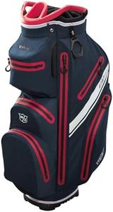 Wilson WS EXO DRY CART BAG Navy/Red/White