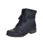 Rieker Women's 71229 Ankle Boots, Black (Schwarz/Schwarz 02), 3.5 UK