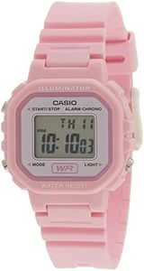 CASIO LA20WH-4A1 Womens Pink Digital Watch with Pink Band