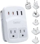 Ceptics World Travel Adapter Kit 2 