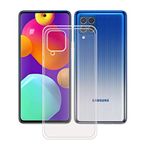 FZYM Slim Thin Transparent Case for Samsung Galaxy F62, Soft Protective Phone Cover with Flexible TPU Protection Bumper Shell for Samsung Galaxy F62 (6.7")