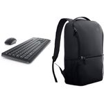 Dell KM3322W Wireless USB Keyboard and Mouse Combo, Anti-Fade & Spill-Resistant Keys, up to 36 Month