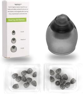 Phonak Vented 4.0 Hearing Aid Domes Small Size 20 pcs(0.29inch=7.5mm),Phonak Hearing aid Accessories,Hearing Aids Domes for Phonak Audeo Marvel Paradise Lumity Accessories