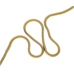 DEVI.OG Herringbone Snake necklace for Women | Latest Stylish 18K Gold Plated Fashion Jewellery | Necklace for women and kids | Demi Fine | Trendy | Stainless Steel