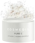 COSMEDIX Pure C Vitamin C Mixing Crystals, Vitamin C Powder for Face - Brightening Facial Skin Care Products for Wrinkles & Fine Lines - Ultra Fine Mixing Face Powder for Moisturizers & Serums