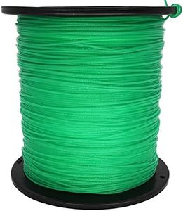 KAKO 080 Trimmer Line Round Weed Wacker String .080-Inch-by-1200-ft-3Lb Commercial Grade Round String Trimmer Line, Weed Eater String .080 Fits Most String Trimmer(Green)