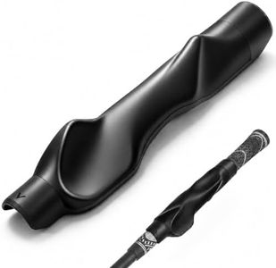 Golf Grip Trainer – Right-Hand Grip Corrector for Golf Club Grips, Proper Hand Position & Muscle Memory – Non-Slip, Easy Install, Fits Driver, Iron, Wood & Wedge
