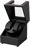 Watch Winder for Automatic Watches,Automatic Watch Winder Box,Double Watch Winder for Women's and Men's Watches with Quiet Japanese Mabuchi Motor