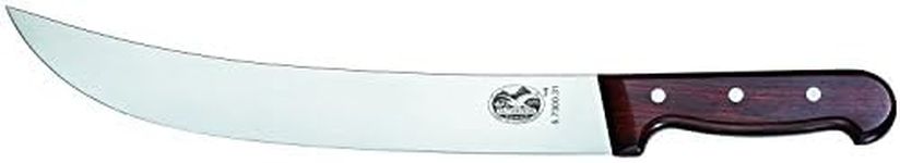 Victorinox Rosewood Curved Wide Blade Cimeter Knife, Brown, 5.7300.31