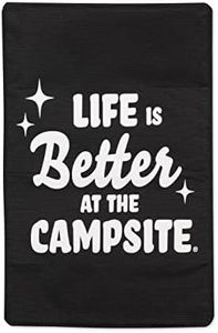 Camco Life is Better at The Campsite RV Door Window Light Blocking Shade | Helps Keep The Interior Temperature Cooler in Hot Weather | Provides Added Privacy | (53051)