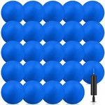 Yunsailing 24 Pieces Dodgeball Playground Ball Kickball, 6 Inch Handball Sport Bouncy Balls with a Hand Pump for Kids Adults Indoors Outdoors Ball Games Gym Exercise, Camps, Picnic (Blue)