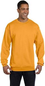 Champion Womens Double Dry Action Fleece Crew (S600) - Gold - XXX-Large