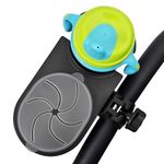 liuliuby Universal Stroller Snack Tray Attachment - Stroller Cup Holder Attachment Universal Snack Tray for Stroller Tray Attachment - Clip On Baby Stroller Accessories for Joggers, Umbrella & Wagons