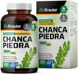 MH RESEARCH Stone Breaker Capsules - Organic Chanca Piedra Food Supplement to Support Kidney Health - Natural Renal Cleanser & Dissolver - Non-GMO, Vegan Herbal Formula - 1600 mg, 100 Pills per Bottle