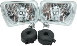 H&A Motorsports H6054 7"x6" Chrome 