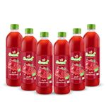 Paperboat Swing Zesty Pomegranate Juice with Vitamin D, 600 ml Each - Pack of 6