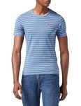 Levi's Men's Ss Original Housemark Tee T-Shirt, Sunset Blue, XXS