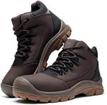 DRKA Men's Steel Toe Work Boots Wat