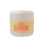 Mistry's Tea Tree Moisturising Cream 50g - Soothing & Protecting, Natural Antiseptic for Eczema, Itch Relief, Flare Ups & Fungal Infections - Additive Free, Vegan,