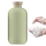 BAIRONG Travel Toiletry Bottles, Green Leak Proof Squeeze Empty Bottle with Flip, Refillable Liquid Containers for Massage Oil, Shampoo, Lotions, and Body Wash Adj