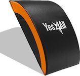 Yes4All Ab Mat Tailbone For Sit Up 15" | Foldable Double Thick Situps Pad I Workout Mat for Abdominal Exercises, Crunches, Push-Ups, Core Training, Lower Back Support, Stretches Ab Muscles