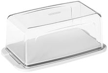 Progressive International Cheese ProKeeper BPA-Free Plastic Meal Holder, 8.75 in L x 3.6 in H x 4.75 in D, Ideal for Maintaining Fridge Organization