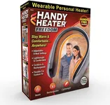 Ontel Handy Heater Freedom - Wearable Neck Heater for Cold Winters, 4 Heat Settings & Comfort-Heat Technology, Cordless Personal Heater for On-The-Go Heating, USB Rechargeable, 6 Hour Battery Life