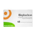 Blephaclean 40 Sterile Eyelid Wipes For Blepharitis.
