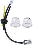 90069 90097Y Repower Fuel Line Kit for Echo SRM210 SRM225 GT200 PB250 PE200 & Craftsman/Mantis – Trimmer, Blower, Tiller Carburetor Maintenance Kit with Primer Bulbs & Fuel Filter​