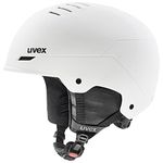 uvex Wanted - Ski Helmet for Men and Women - Individual Fit - Optimized Ventilation - White Matt - 58-62 cm