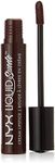 NYX PROFESSIONAL MAKEUP Liquid Suede Cream Lipstick - Club Hopper (Brown With Reddish Undertone)