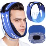 Hilph Jaw Ice Pack for Chin Head Jaw Injuries, Face Ice Pack for Jaw with 2 Adjustable Gel Packs Cold Compress for Oral Surgery, Wisdom Teeth Extraction & Dental Implants, Tonsillectomy