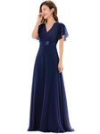 Ever-Pretty Women's Summer Wedding Party Dresses Evening, 14, Navy Blue.