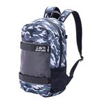 187 Killer Pads Standard Issue Backpack with Skateboard Straps, Charcoal Camo